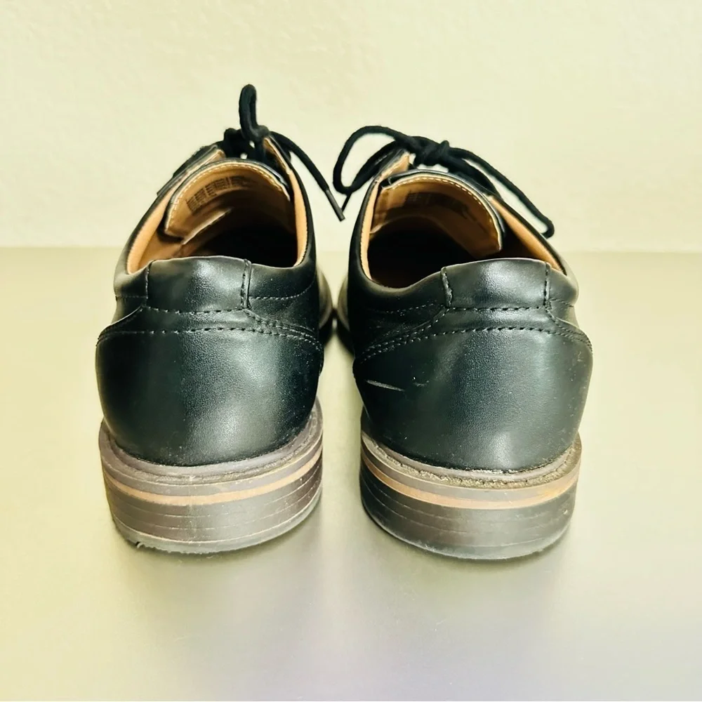 Goodfellow & Co Leo Dress Shoes Black Men’s Sz 7 • Oxford Style Classic Lace-Up